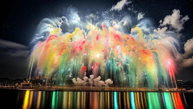 今晚来三水看震撼大型烟花秀！观赏C位、停车指引→