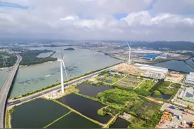 世界前列！广东省风电临海试验基地单机测试容量达24兆瓦图片