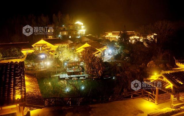 江西德兴：山村夜色入画来（图）