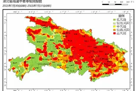 注意！7月30日至8月7日湖北大部地区高温中暑风险高图片