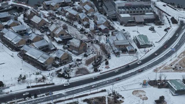 雪后的日照，美成水墨画！附最新闭园公告！