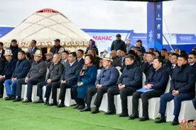 吉尔吉斯斯坦玛纳斯商贸物流城项目开工，湖南建投集团助力中亚经贸发展图片