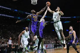 湖人vs凯尔特人创NBA近7年除圣诞大战外的常规赛收视率新高图片