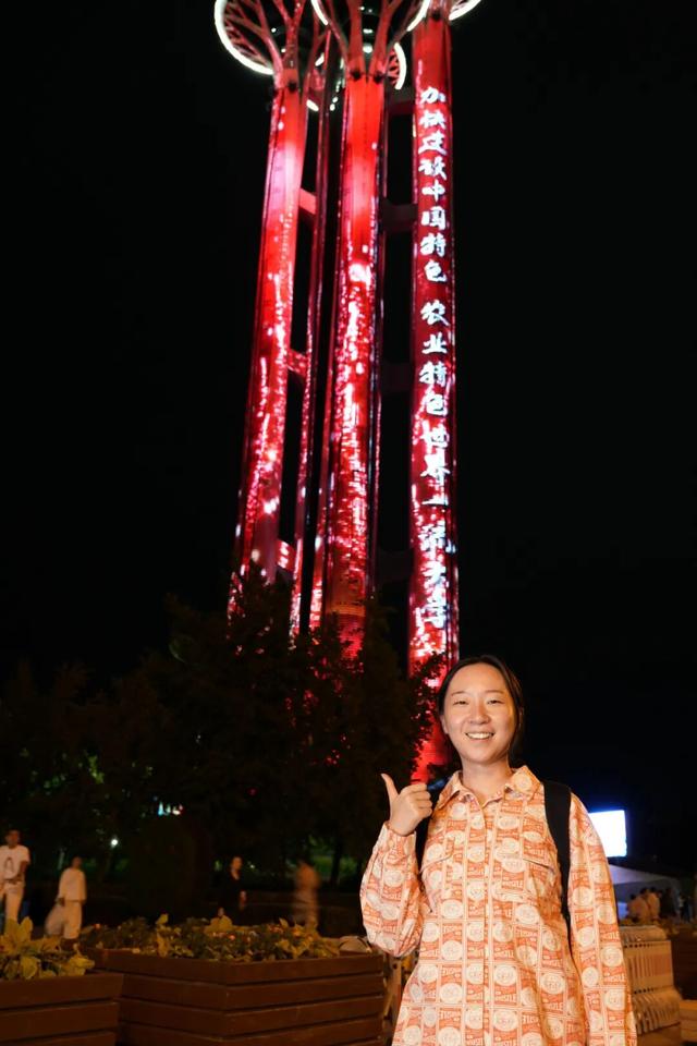 昨夜专属CAUer的奥林匹克塔，你打卡了吗？