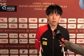 王楚钦鹰眼挑战成功，4-0获首秀开门红，赛后回应：用平常心去全力以赴图片