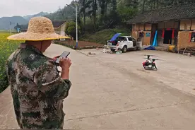 麻江坝芒：植保无人机“上岗” 助力农业增产增效图片