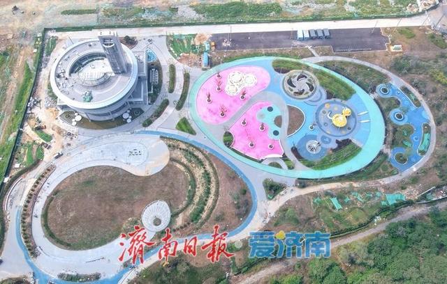 彩色步道串联活力与自然 丁太鲁绿带公园主打运动风