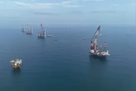 汕头海事局全力保障大唐南澳勒门Ⅰ海上风电扩建项目顺利完工图片