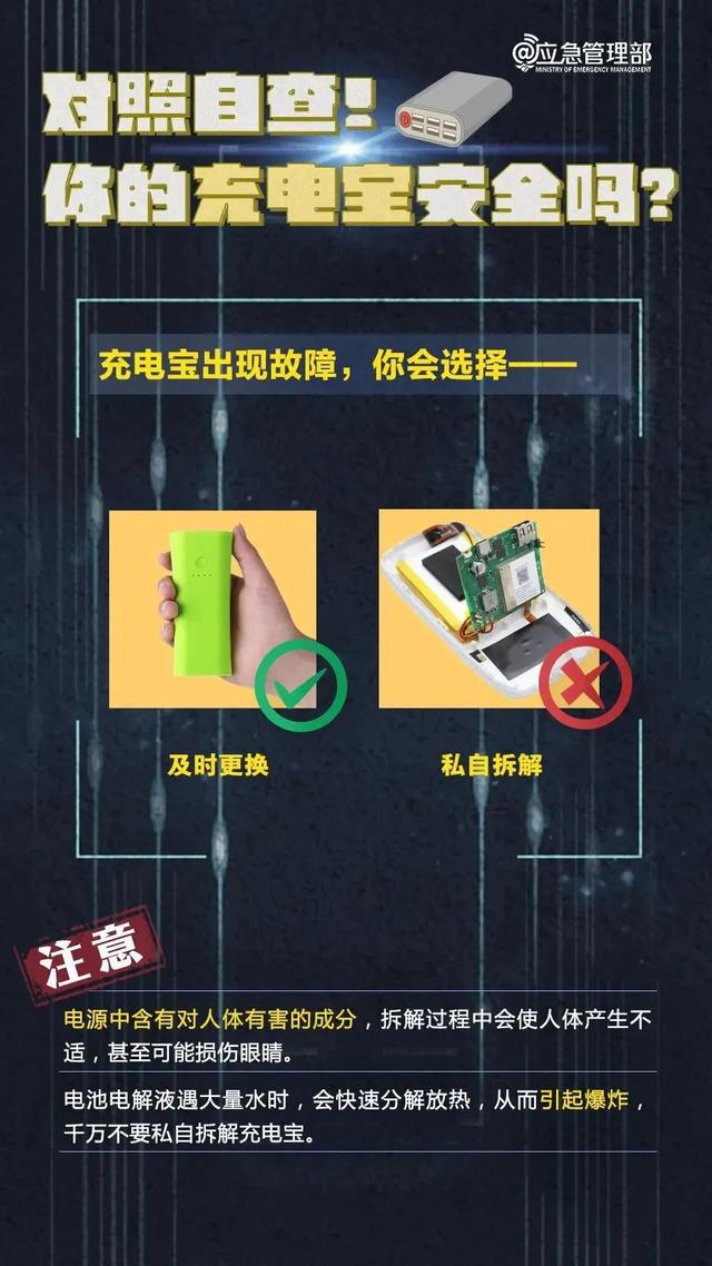 当心！这样的充电宝不能再用了