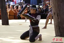 “‘豫’‘柬’真功夫”功夫展演在嵩山少林寺举行图片
