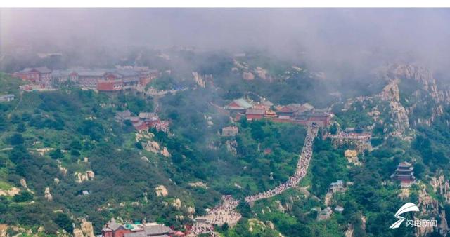组图丨初秋泰山：藏在云雾里的诗意仙境