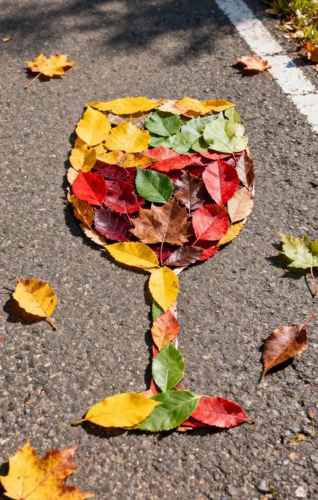 落叶正是橙黄橘绿时！在大街上捡到一整个“蓬莱”