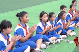 千城百县看中国｜山东成武：花样跳绳进校园 增强体魄助成长图片