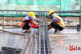 记者走基层｜倒排工期，项目工地建设忙图片