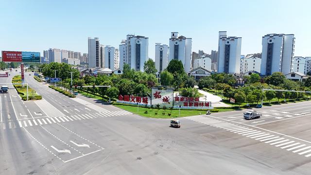 柘城县：绿意与建筑交织的城市“美景”