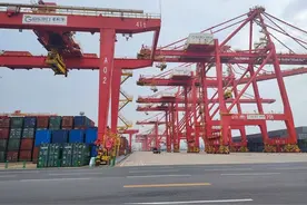 传统港口如何转型全自动现代化港口？看日照港的“蝶变”样本图片