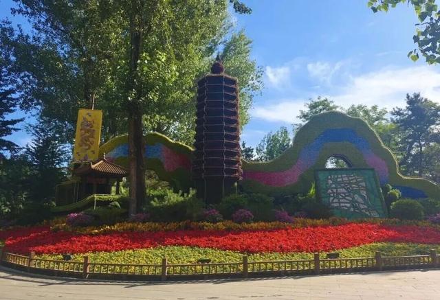 240万株鲜花绿植装扮副中心！国庆中秋景观惊艳亮相