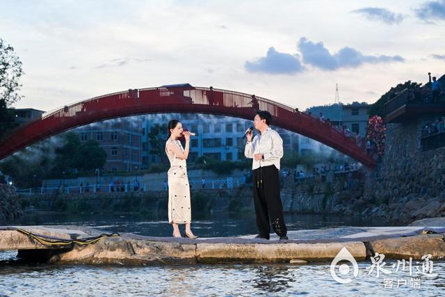 实景演出燃情鹊桥！安溪金谷溪岸七夕活动激活婚恋文旅新场景