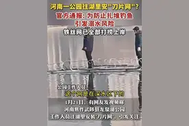 湖里布下“螺旋铁丝网”，浮出水面的不是安全是恐慌图片