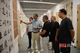 湖北省临书临印展在郧西开展，持续到10月底结束图片