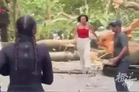 巴厘岛著名景区大树被强风吹倒，两名游客不幸身亡，当地媒体：这是常见灾害图片