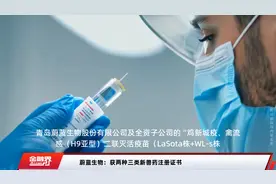 蔚蓝生物：获两种三类新兽药注册证书视频封面