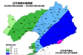明日辽宁将迎大范围降雨 东部地区暴雨局部大暴雨图片