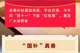 中国经济数据观｜“国补”叠加“双十一”，政策优惠力度有多少图片