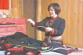 宁德福安：绣出古风雅韵 匠心畲服传承图片