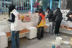 绘 “暖阳一角”，展家园新貌图片