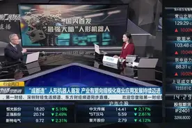 “成都造”人形机器人首发 产业有望向规模化商业应用发展持续迈进|行业风口视频封面