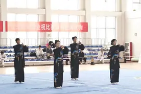 齐鲁医药学院师生在山东省高等院校太极拳锦标赛中获佳绩图片