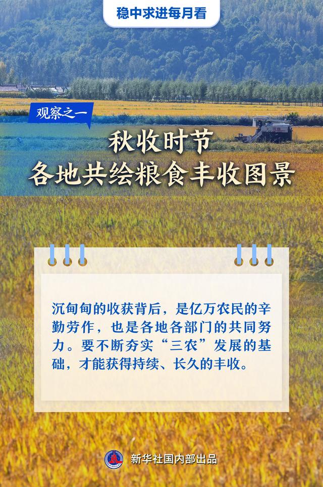 稳中求进每月看|金秋启航势正劲——9月全国各地经济社会发展观察