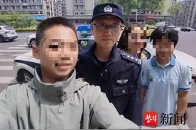 民警陪伴12岁女孩成功找回遗失手机，女孩立志长大后当警察图片
