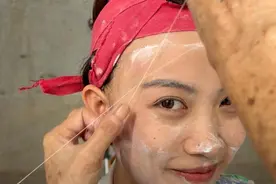 秀我中国｜挽面篇：街头古法美容让我白了一度图片