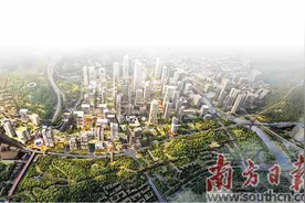 清水河畔汽笛悠扬 总部新城活力迸发图片