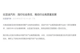 比亚迪、奇瑞加入！多车企承诺对供应商账期不超60天图片