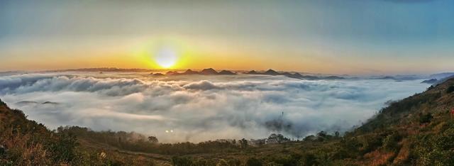 安顺也有“千岛湖” 普定歪头山走红网络