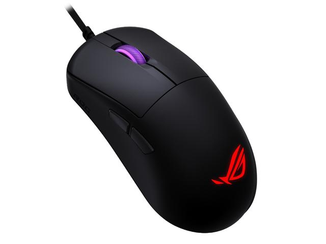 华硕发布 ROG 龙鳞 Mini 标准版鼠标：52g 重，12000dpi 可换微动