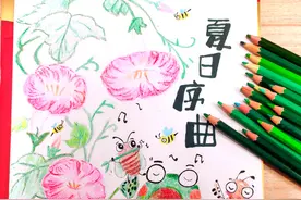 手绘|绿绘盛夏，自然诗行图片