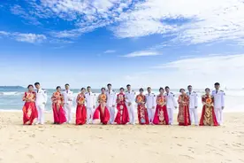恭喜！他们结婚了！图片