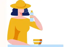 防晒喷雾使用不当造成“白肺” | 防晒喷雾防误吸，先喷手上再涂脸图片