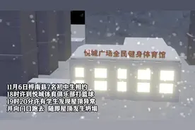 动画还原佳木斯体育馆坍塌事件图片