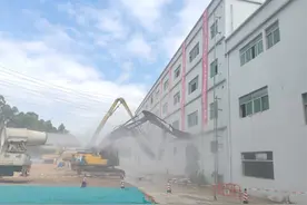 按下空间腾挪快进键！深圳市城市轨道交通22号线一期工程黎光车辆段启动首拆图片