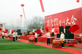 怀揣梦想全力以赴！贵阳市白云兴农中学为高考学子加油助威图片