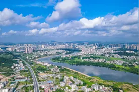 城市蝶变 腾飞北流图片