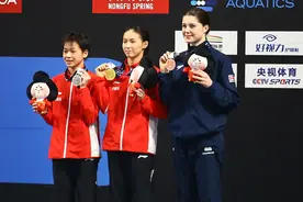 陈芋汐全红婵包揽冠亚军，中国队8金1银收官图片