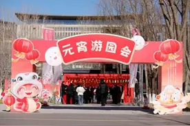 雄安新区举办2025年元宵灯谜游园会图片