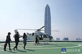 深圳“空中的士”成高效出行选择，固定航线低至980元/人图片