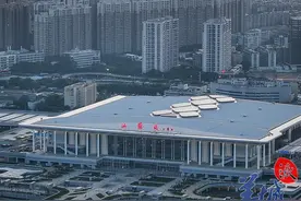 图集｜带你探站！新建汕头站一期站房开门迎客图片